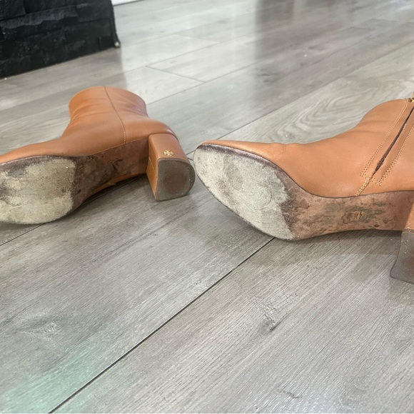 TORY BURCH Women’s Brooke Calf Leather Booties - Picture 13 of 16